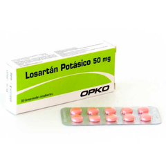 Losartan Comprimidos Recubiertos 50mg