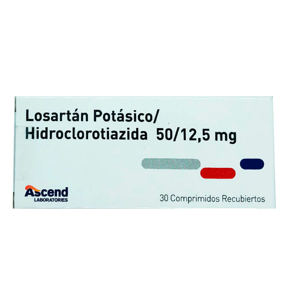 Losartan/Hidroclorotiazida Comprimidos Recubiertos 50/12,5