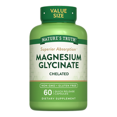 Magnesio Glicinato 200mg Cápsulas