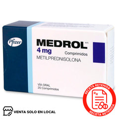 Medrol Comprimidos 4mg