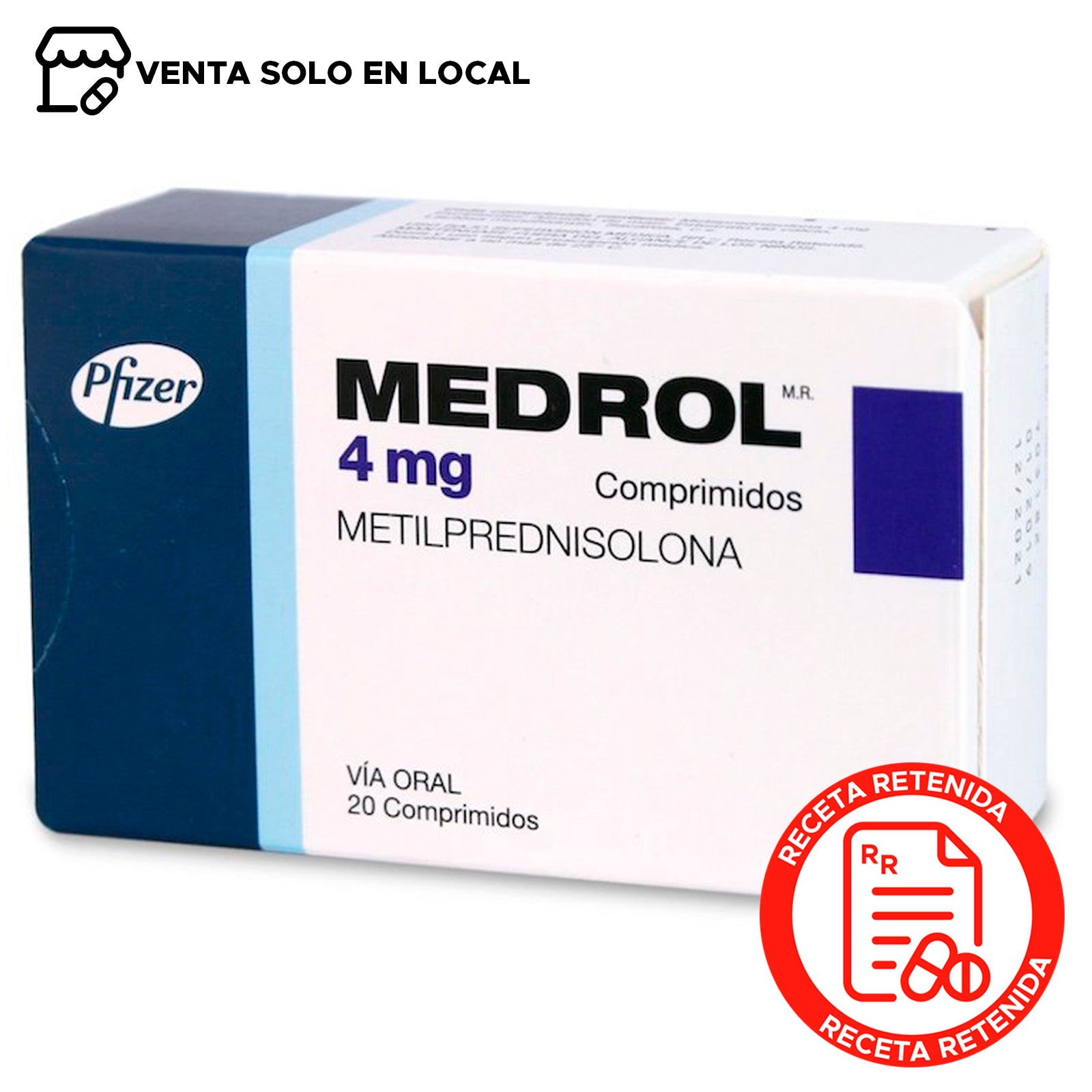 Medrol Comprimidos 4mg