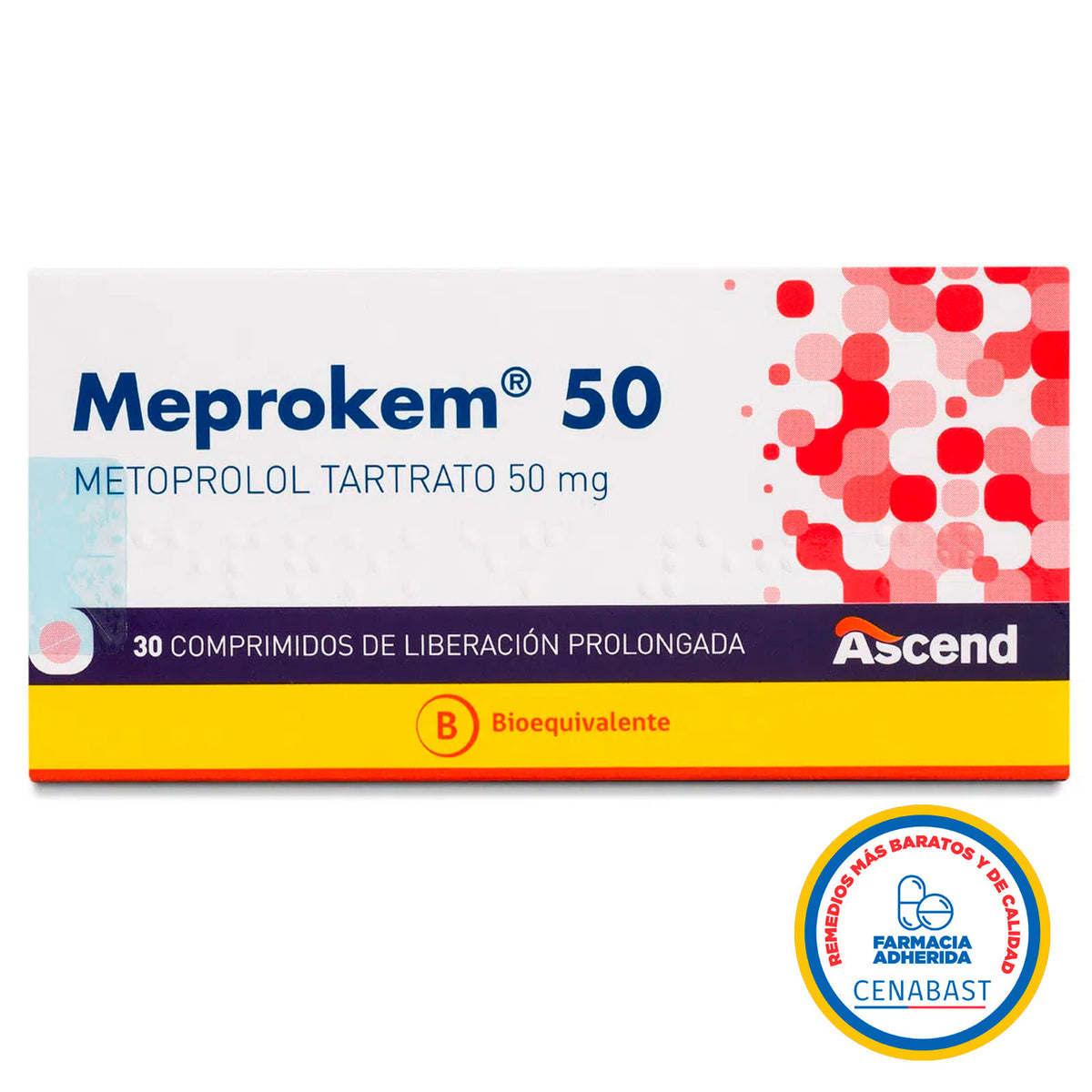 Meprokem Comprimidos de Liberación Prolongada 50mg Producto Cenabast
