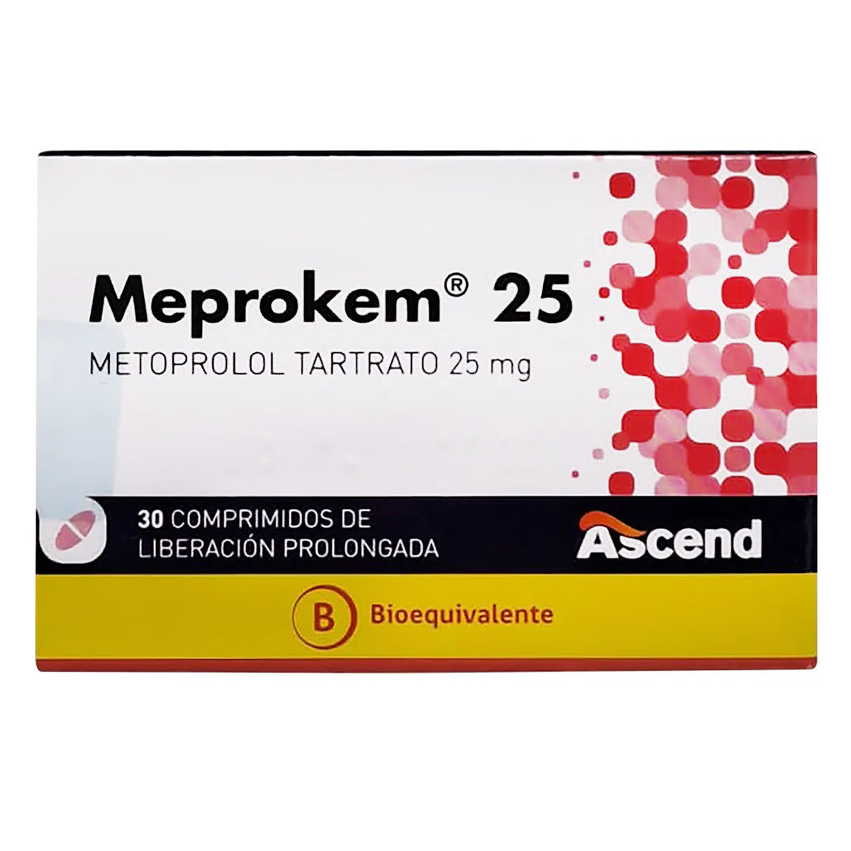 Meprokem Comprimidos de Liberación Prolongada 25mg