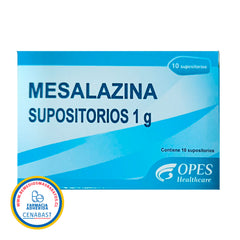 Mesalazina Supositorios 1g Producto Cenabast
