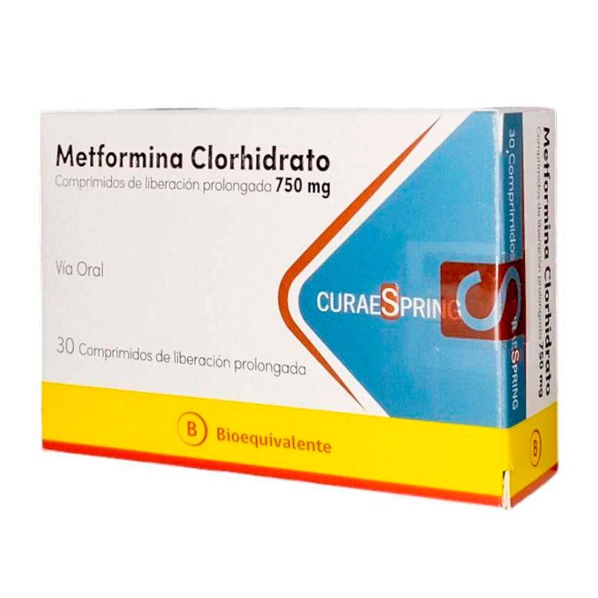 Metformina Comprimidos de Liberación Prolongada 750mg