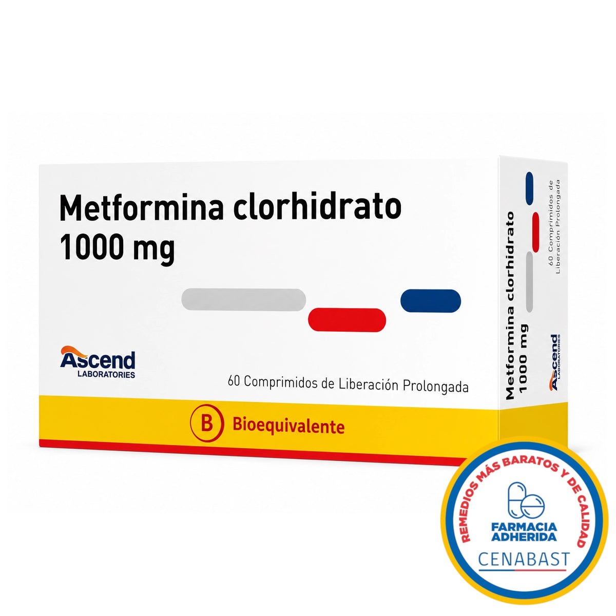 Metformina 1000mg Comprimidos de Liberación Prolongada Producto Cenabast