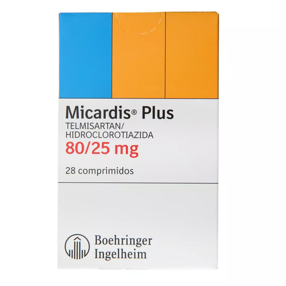 Micardis Plus Comprimidos Bicapa 80/25mg