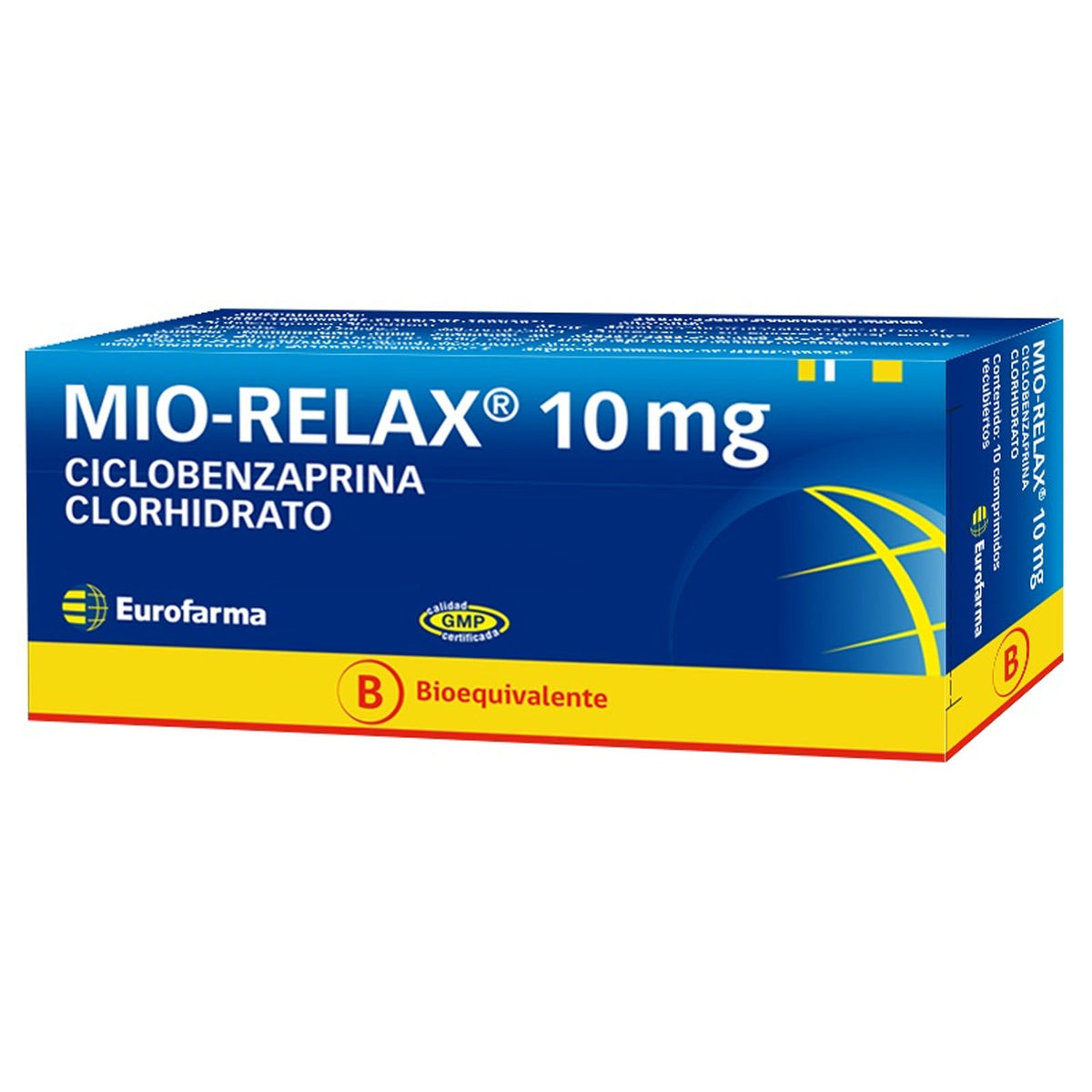 Mio-Relax Comprimidos Recubiertos 10mg