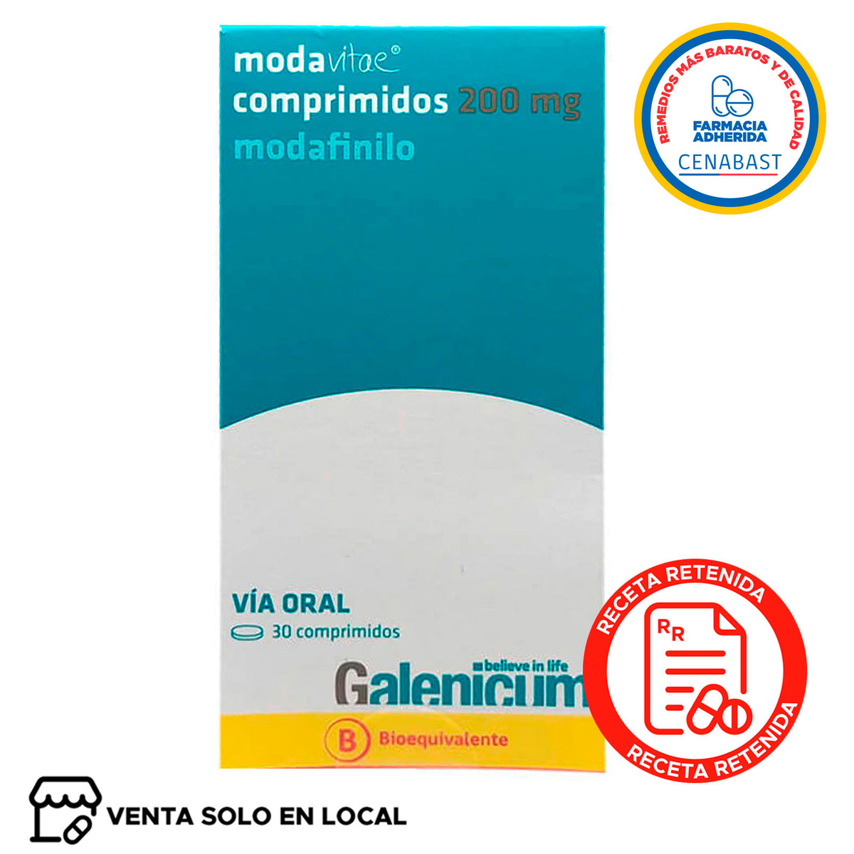 Modavitae Comprimidos 200mg Producto Cenabast