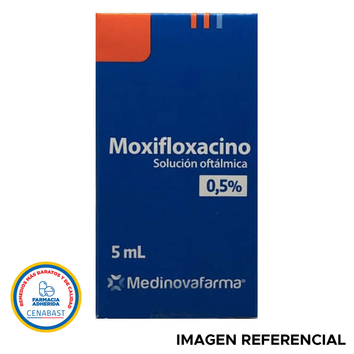 Moxifloxacino Solución Oftálmica 0,5% Producto Cenabast