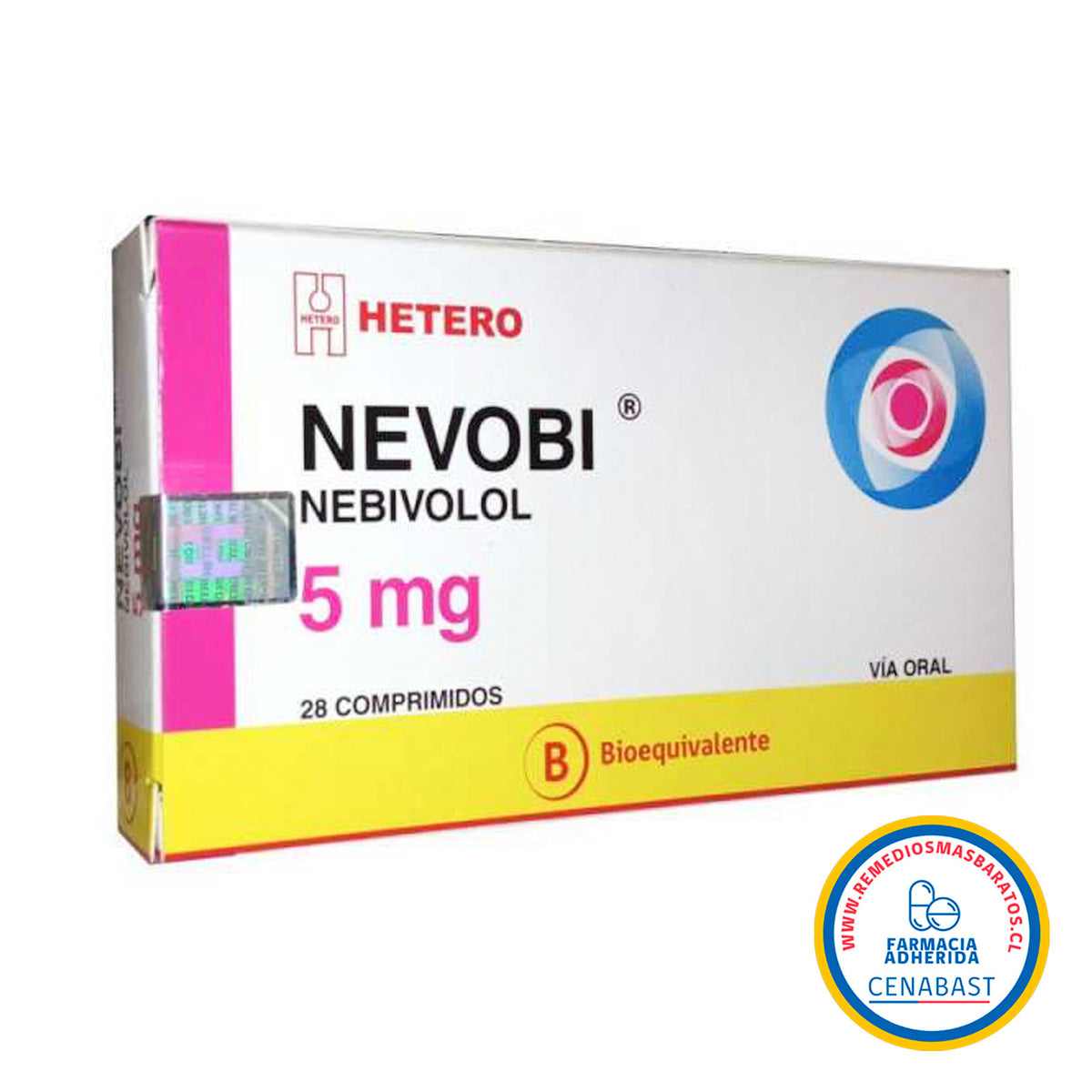 Nevobi Comprimidos 5mg Producto Cenabast