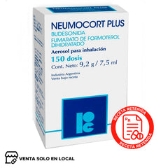 Neumocort Plus Aerosol para Inhalación 160/4,5