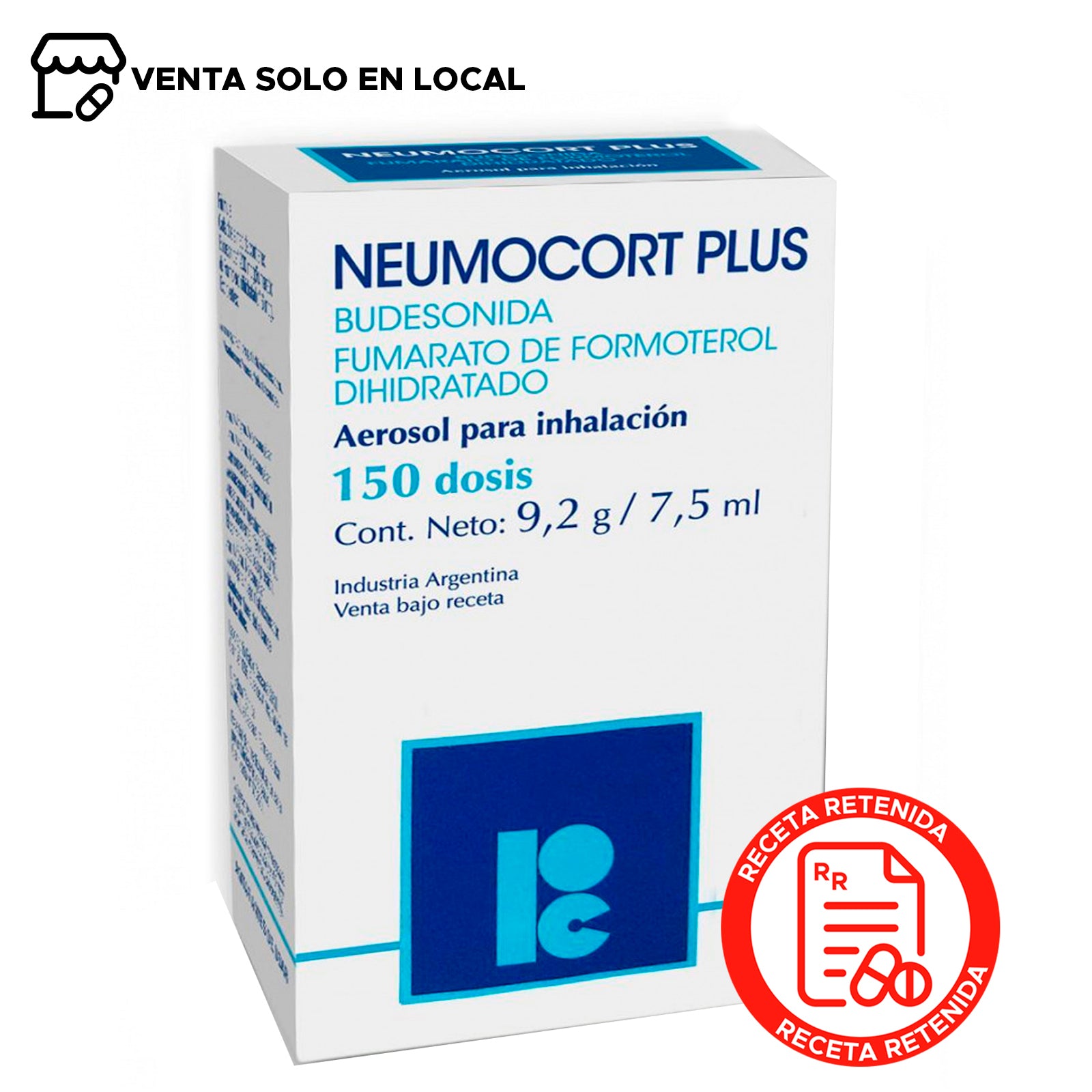 Neumocort Plus Aerosol para Inhalación 160/4,5