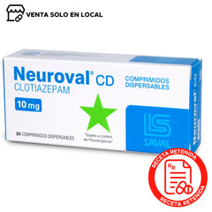Neuroval CD Comprimidos Dispersables 10mg