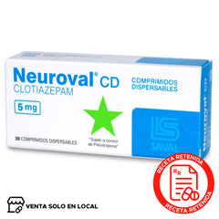 Neuroval CD Comprimidos Dispersables 5mg