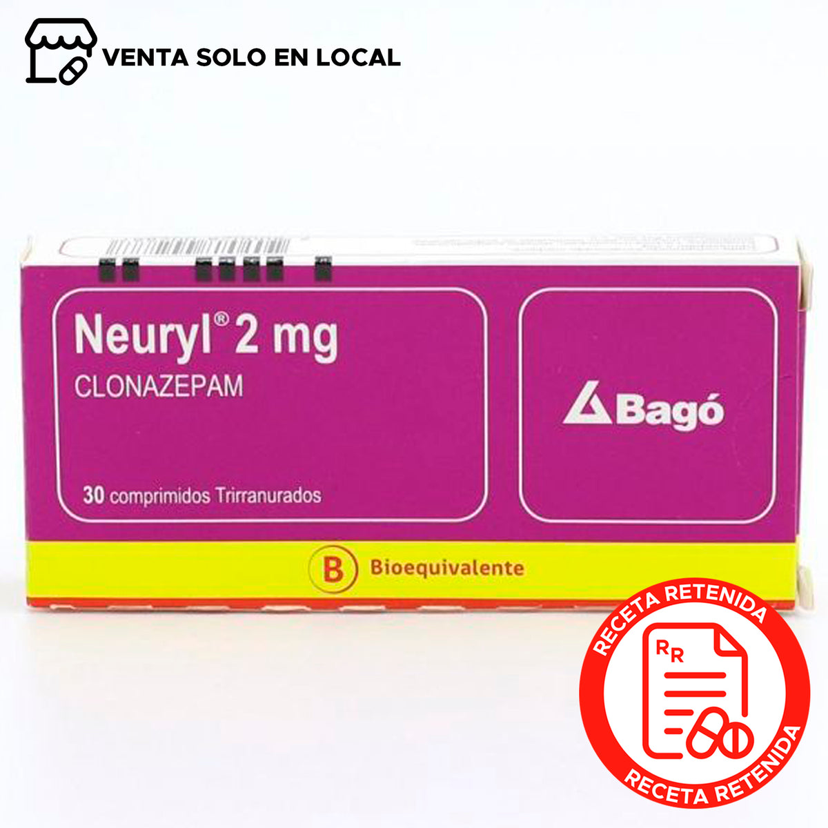 Neuryl Comprimidos 2mg
