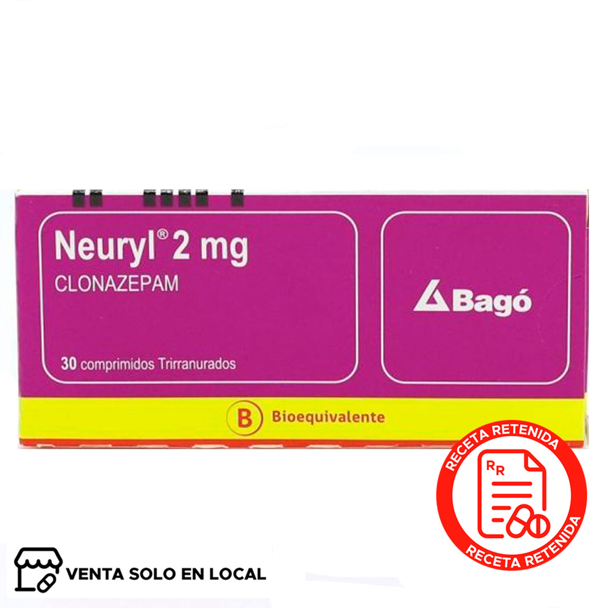 Neuryl Comprimidos 2mg