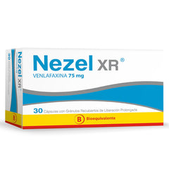 Nezel XR Comprimidos con Gránulos Recubiertos de Liberación Prolongada 75mg