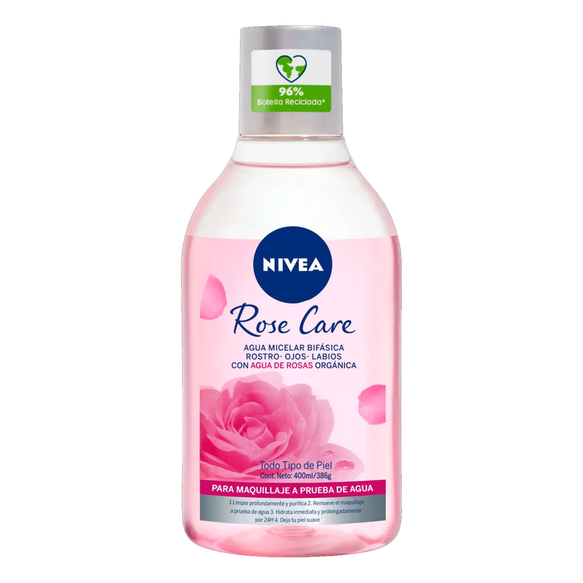 Nivea Agua Micelar Rose Care