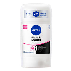 Nivea Desodorante Mujer Barra Black & White