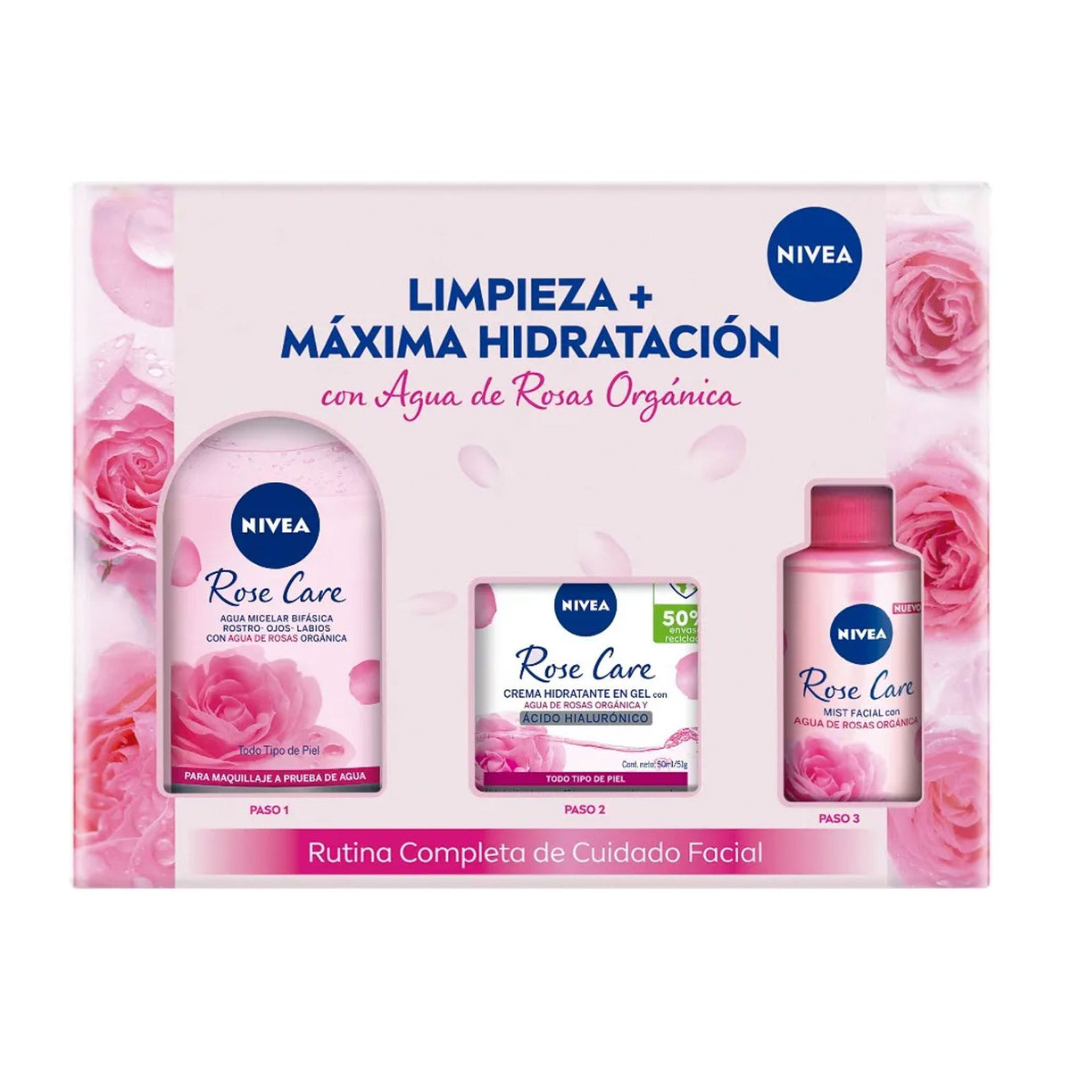 Nivea Pack Rose Care