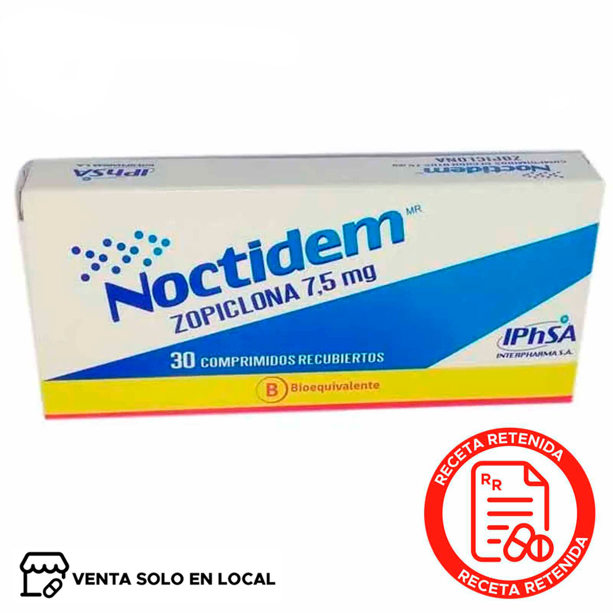 Noctidem Comprimidos Recubiertos 7,5mg