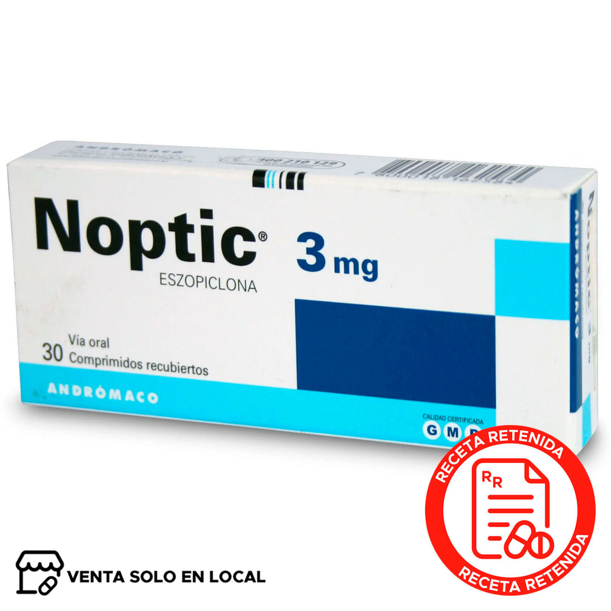 Noptic Comprimidos Recubiertos 3mg