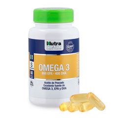 Omega 3 800 EPA/400 DHA Cápsulas Blandas