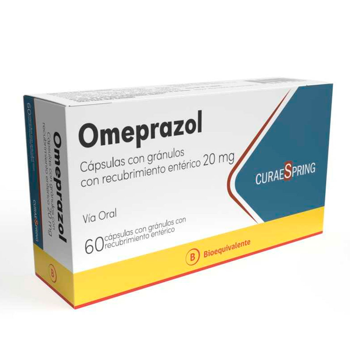 Omeprazol Cápsulas con Gránulos con Recubrimiento Entérico 20mg