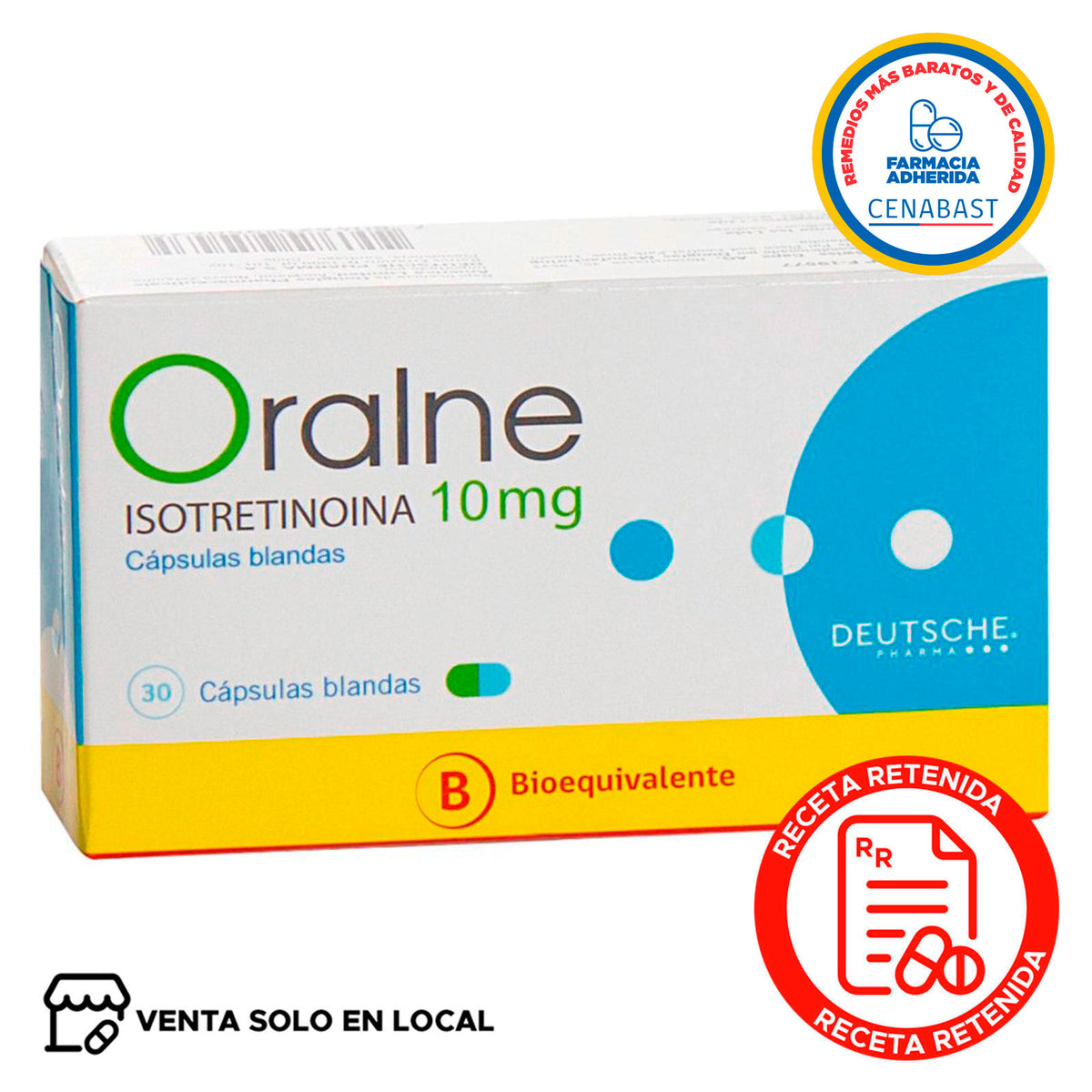 Oralne Cápsulas Blandas 10mg Producto Cenabast