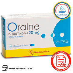 Oralne Cápsulas Blandas 20mg Producto Cenabast (disponible solo para venta presencial)