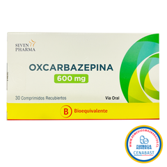 Oxcarbazepina Comprimidos Recubiertos 600mg