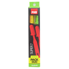 PHB Pack Cepillo Dental Super 7 Suave.