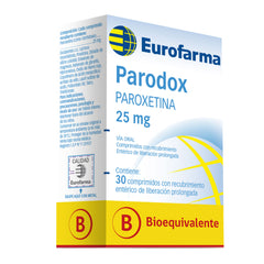 Parodox XR Comprimidos con Recubrimiento Entérico de Liberación Prolongada 25mg