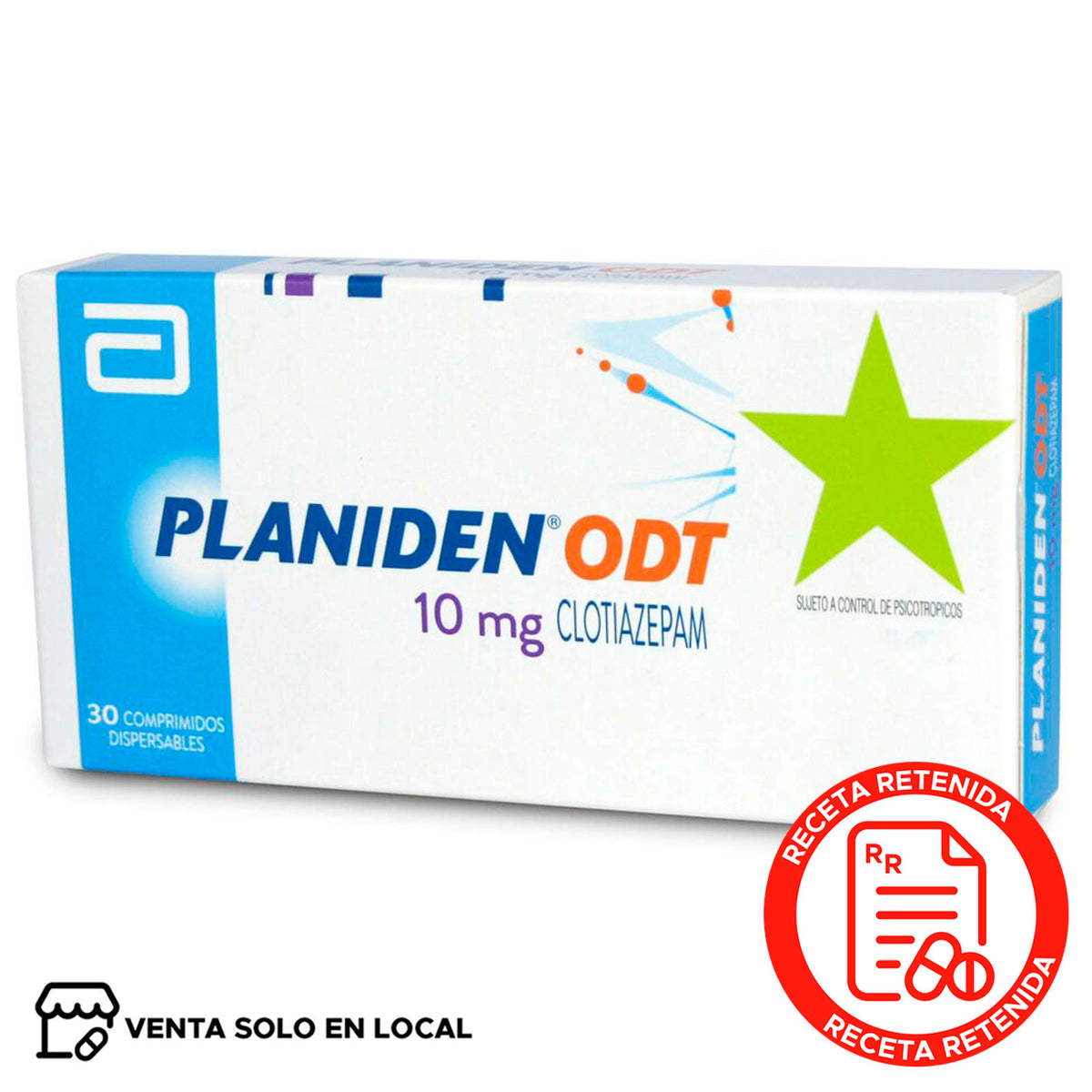 Planiden Odt Comprimidos Dispersables 10mg