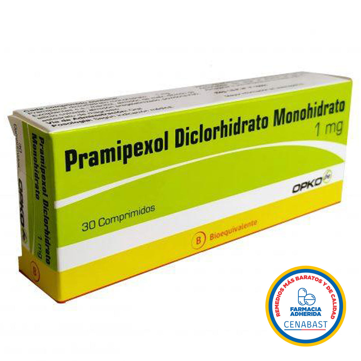 Pramipexol Comprimidos 1mg Producto Cenabast