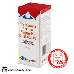 Prednisolona Suspensión Oftálmica 1%