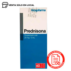 Prednisona Suspensión Oral 20mg/5ml