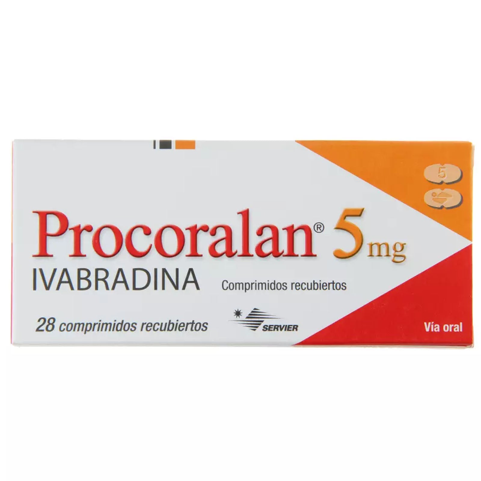 Procoralan Comprimidos Recubiertos 5mg