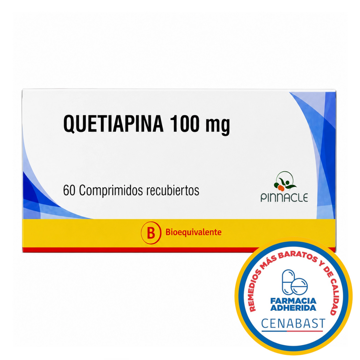 Quetiapina 100mg 60 Comprimidos Recubiertos Producto Cenabast