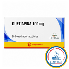 Quetiapina 100mg 60 Comprimidos Recubiertos Producto Cenabast