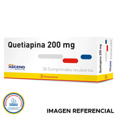 Quetiapina Comprimidos Recubiertos 200mg Producto Cenabast