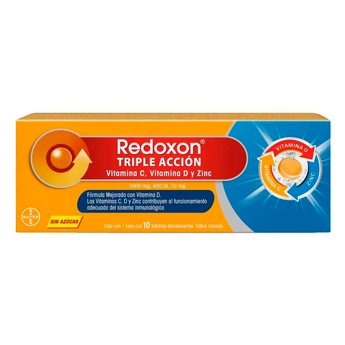 Redoxon Triple Acción Comprimidos Efervescentes