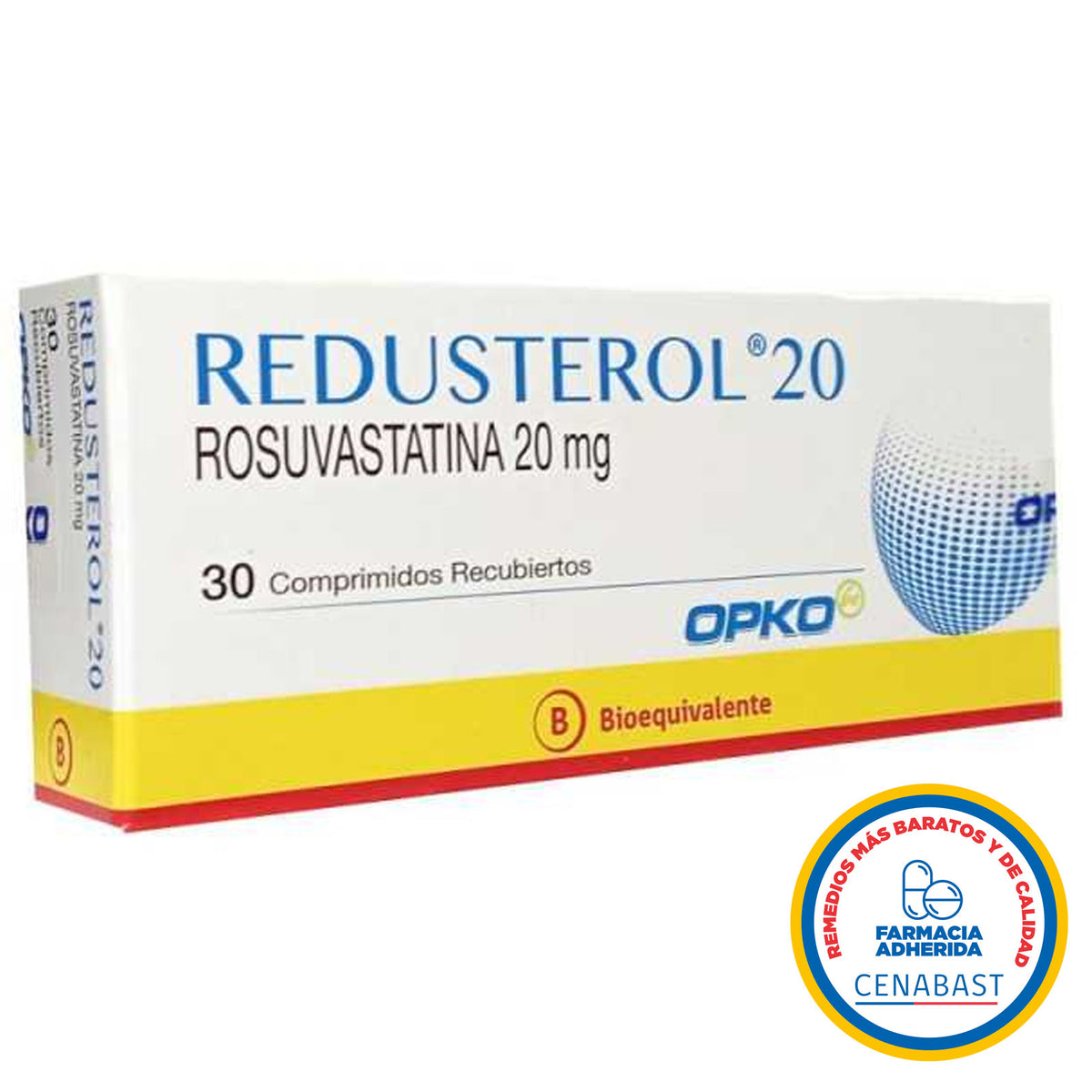 Redusterol Comprimidos Recubiertos 20mg Producto Cenabast