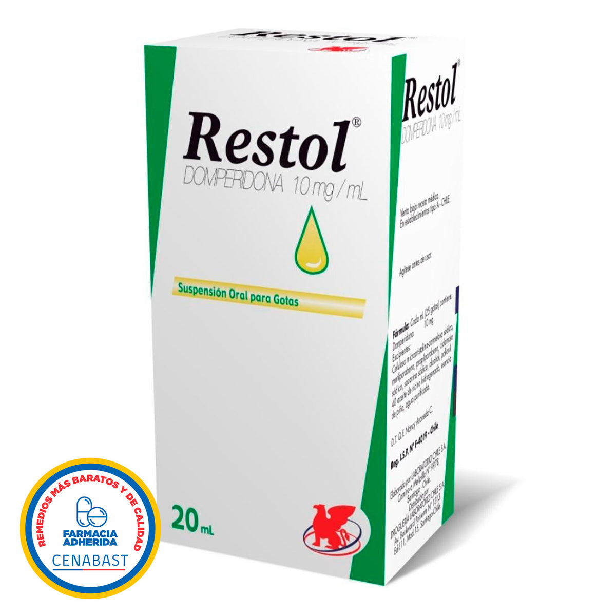 Restol Gotas 10mg/ml Producto Cenabast