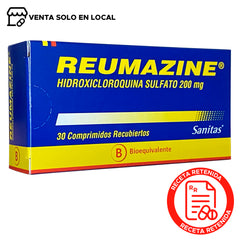 Reumazine Comprimidos Recubiertos 200mg