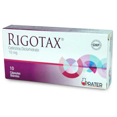 Rigotax Cápsulas blandas 10mg