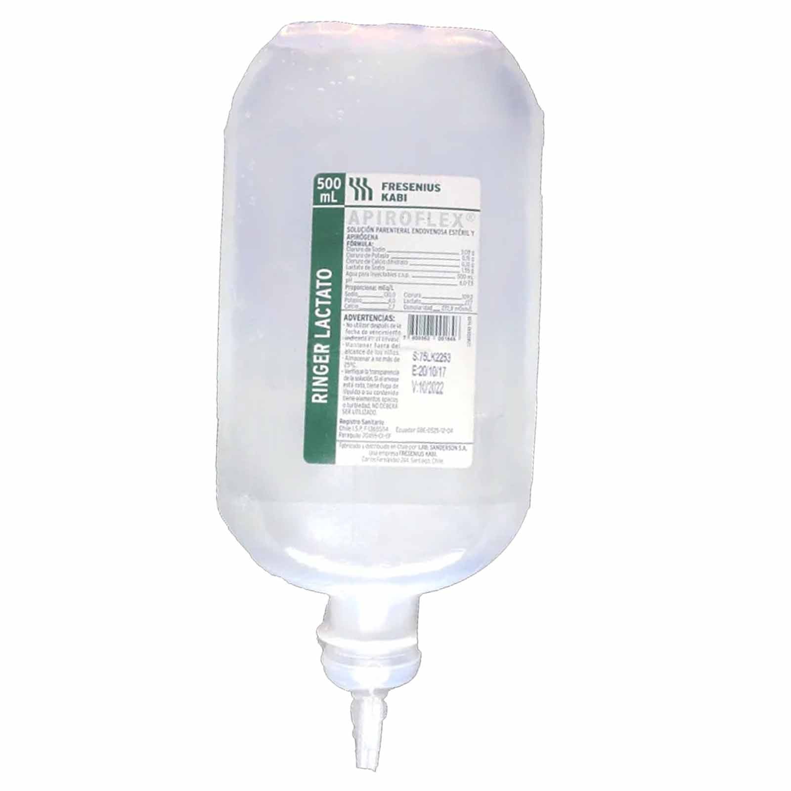 Solucioh Ringer Ringer Lactato – Farmacia El Quimico