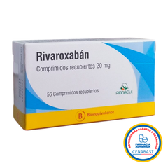 Rivaroxabán Comprimidos Recubiertos 20mg Producto Cenabast