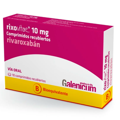 Rixovitae Comprimidos Recubiertos 10mg